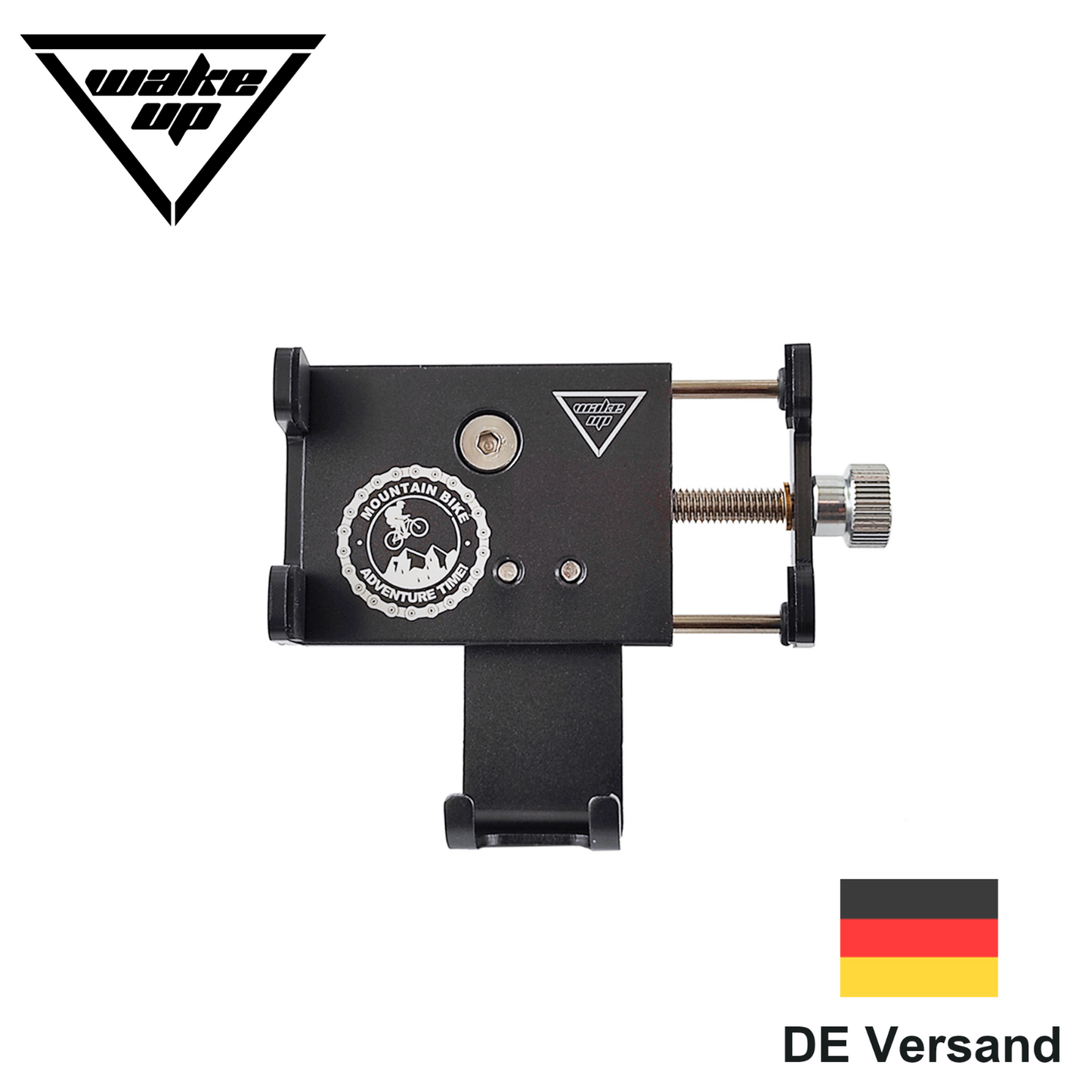 Handyhalterung Fahrrad ALU Halterung Motorrad Handy Halter Lenker Smartphone NEU