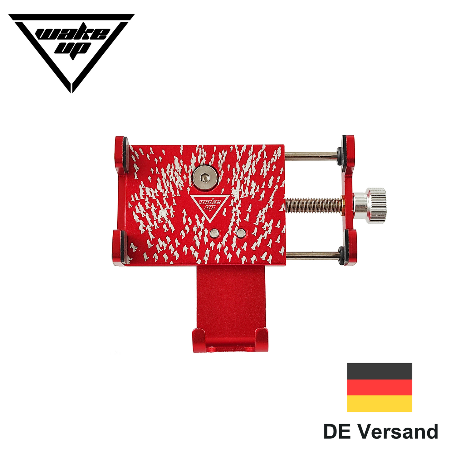 Handyhalterung Fahrrad ALU Halterung Motorrad Handy Halter Lenker Smartphone NEU