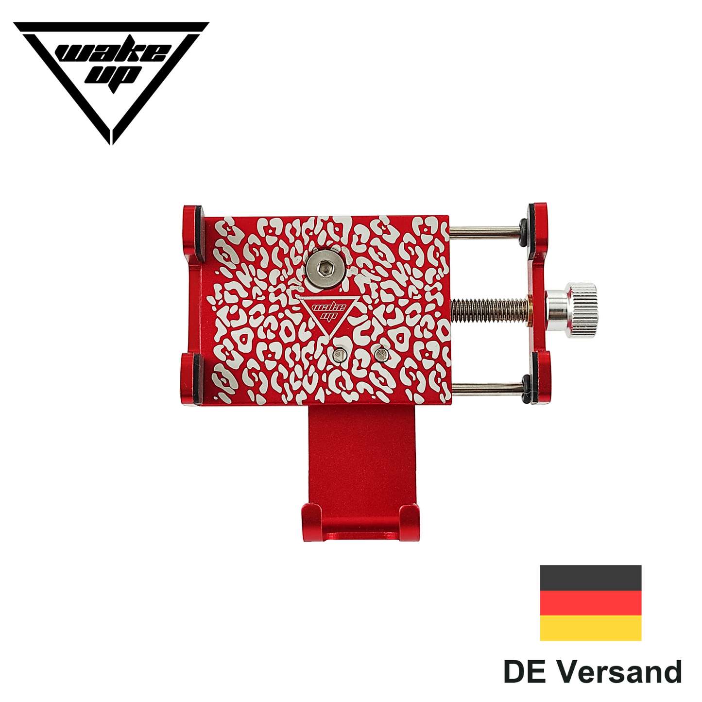 Handyhalterung Fahrrad ALU Halterung Motorrad Handy Halter Lenker Smartphone NEU