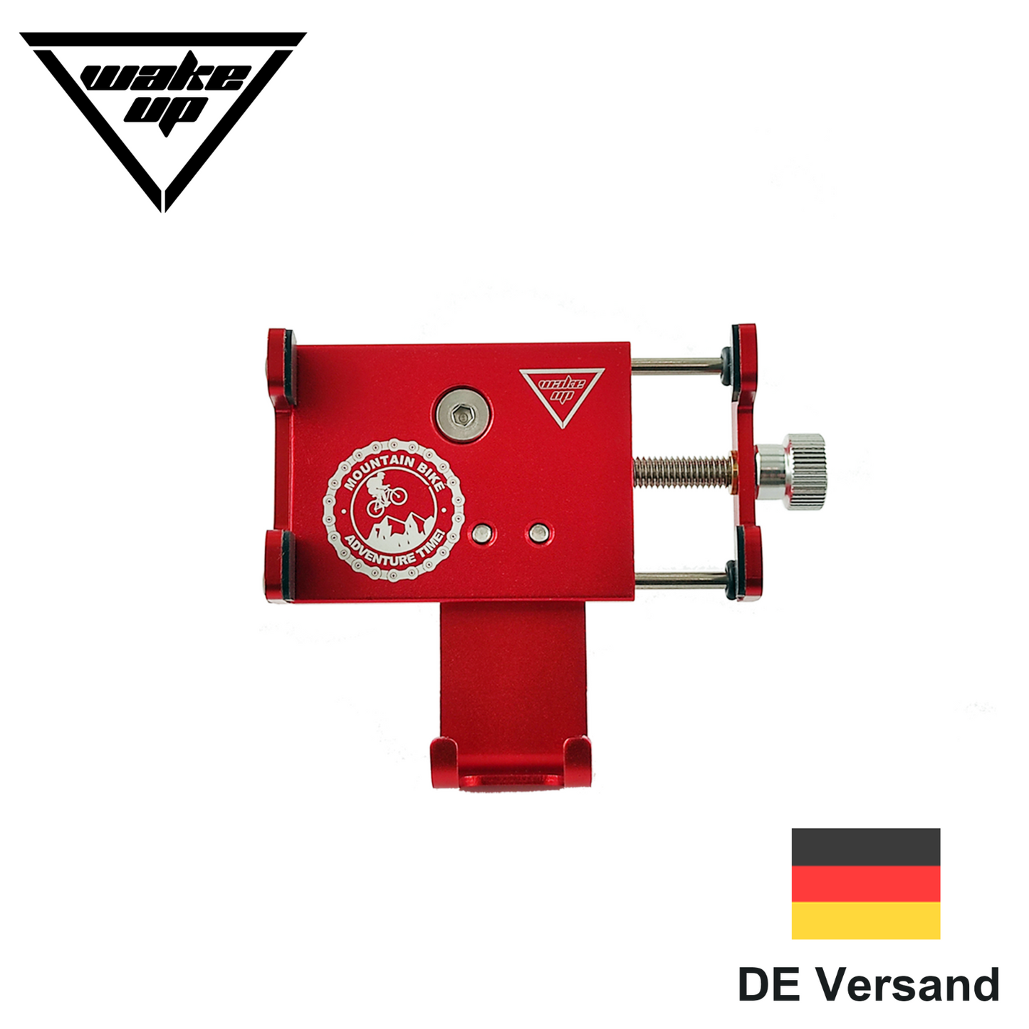 Handyhalterung Fahrrad ALU Halterung Motorrad Handy Halter Lenker Smartphone NEU