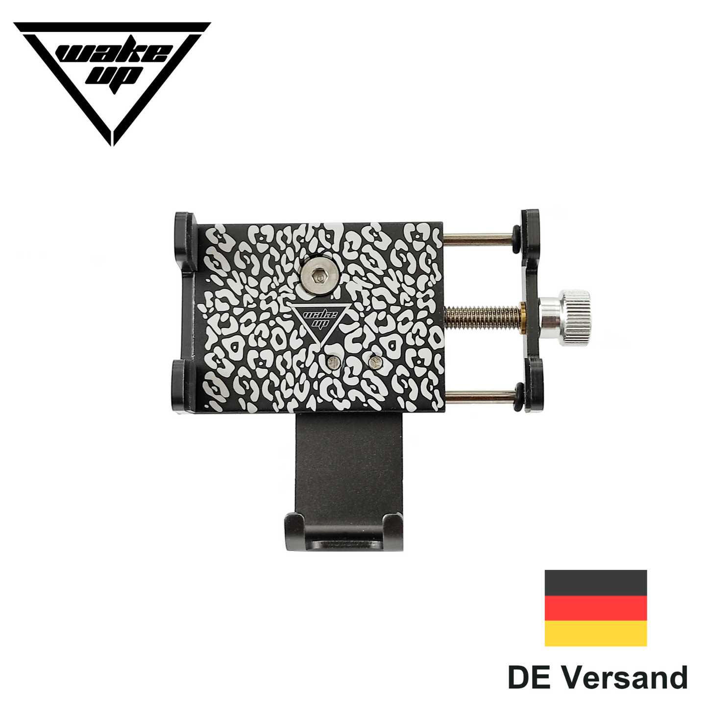 Handyhalterung Fahrrad ALU Halterung Motorrad Handy Halter Lenker Smartphone NEU