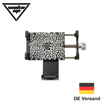 Handyhalterung Fahrrad ALU Halterung Motorrad Handy Halter Lenker Smartphone NEU