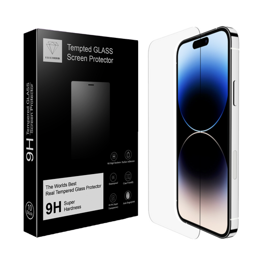 Schutzglas iPhone 14 Plus Pro Max Schutz Glas Gehärtet Schutzfolie