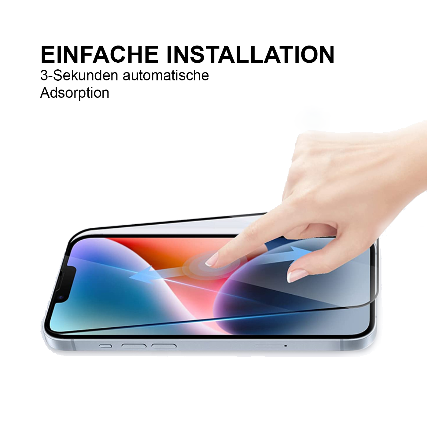 Schutzglas iPhone 14 Plus Pro Max Schutz Glas Gehärtet Schutzfolie