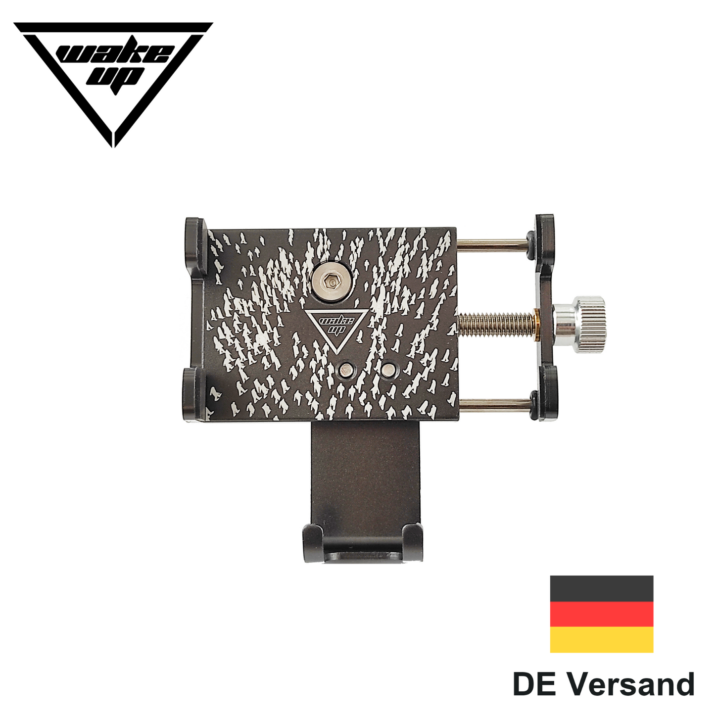 Handyhalterung Fahrrad ALU Halterung Motorrad Handy Halter Lenker Smartphone NEU