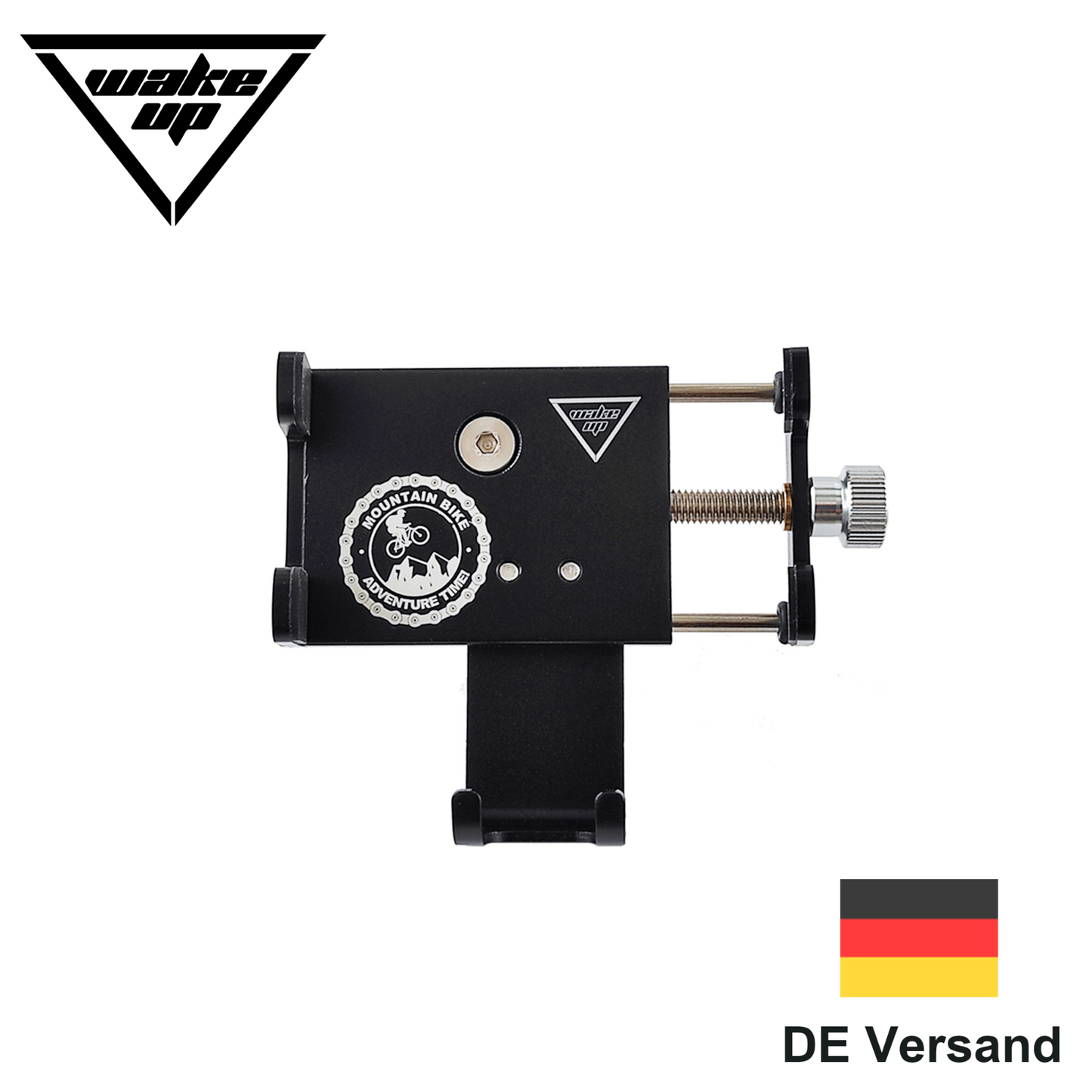 Handyhalterung Fahrrad ALU Halterung Motorrad Handy Halter Lenker Smartphone NEU