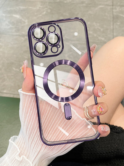 Magsafe Hülle für iPhone 15 14 13 Pro Max Plus Schutz Case Handyhülle
